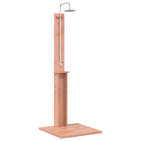 vidaXL Douche d'extérieur 206 cm Naturel