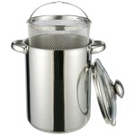 Hi pot à asperges 4 l argenté