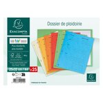 Dossiers de plaidoirie 'Pour / Contre', turquoise EXACOMPTA