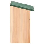 vidaXL Nichoirs 10 Pièces Bois de sapin massif 12x12x22 cm