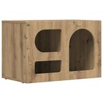 vidaXL Meuble TV Chêne artisanal 60 x 35 x 40 cm Bois d'ingénierie
