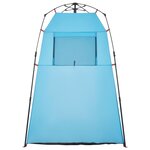 vidaXL Tente d'intimité bleu libération rapide imperméable
