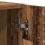 Meuble mural vidaXL en bois vieilli 70x42 5x40 cm en bois aggloméré