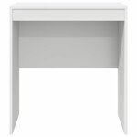 vidaXL Bureau Blanc 70 x 50 x 76 cm Bois d'ingénierie