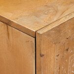 vidaXL Haut Armoire avec tiroir Marron clair 60 x 33 x 100 cm