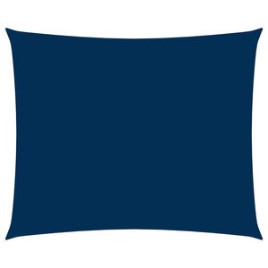 vidaXL Voile de parasol tissu oxford rectangulaire 3x5 m bleu