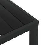 vidaXL Ensemble à manger de jardin coussins 5Pièces Résine tressée Gris