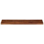 vidaXL Dessus de table 120x30x2 5cm rectangulaire bois massif récupéré