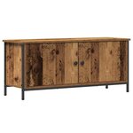 vidaXL Meuble TV Bois Ancien 100 x 35 x 45 cm Bois d'ingénierie