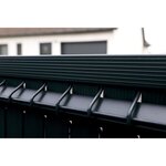 Kit lamelles brise-vue pour panneau de clôture rigide occultant 4/5 - 1 025 x 2 50 m - Noir