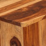 vidaXL Table basse Bois massif de Sesham 70 x 70 x 30 cm