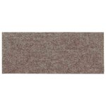 vidaXL Tapis d'escalier autocollants 15 pièces 60 x 25 cm Beige Rectangulaire