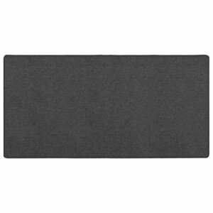 vidaXL Tapis Couloir Gris foncé 100 x 200 cm 100 Polypropylène