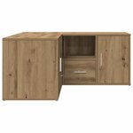 vidaXL Armoire d'angle chêne artisanal 160x40x45 cm bois d'ingénierie