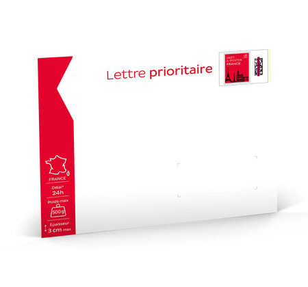 Prêt-à-Poster - Lettre Prioritaire - 500g - Enveloppe indéchirable