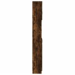 vidaXL Armoire de bain Chêne fumé 32x25 5x190 cm Bois d'ingénierie