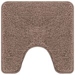 vidaXL Ensemble de tapis de bain antidérapants 3 Pièces Marron PP