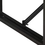 vidaXL Table basse 80x40x35 cm bois de manguier massif brut