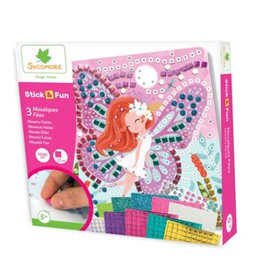 Stick'n fun - petit modele mosaiques - fees