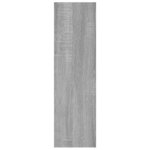 vidaXL Étagère murale Sonoma gris 75x16x55 cm Bois d'ingénierie