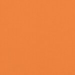 vidaXL Chaise à bascule Jaune foncé Tissu