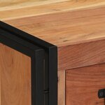 Table de chevet vidaXL 40x40x59 cm en bois d'acacia massif