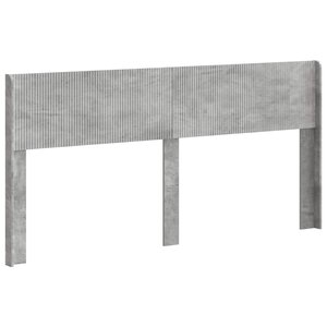 vidaXL Tête de lit Gris béton PB