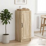 vidaXL Buffet Chêne Sonoma 33 x 34 5 x 87 cm Bois d'ingénierie