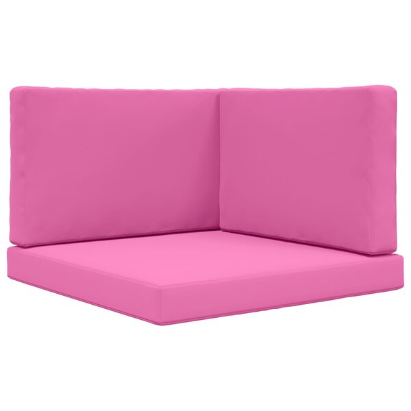 vidaXL Coussin de canapé d'extérieur Polyester Rose 80 x 80 cm