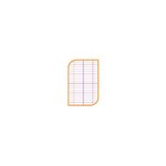 Cahier Linicolor Fresh 180 pages 5x5 A4 CLAIREFONTAINE