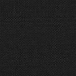 vidaXL Cadre de lit avec tête de lit rembourrée Noir 135 x 190 cm