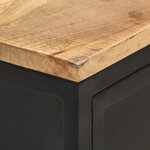 vidaXL Buffet 60x35x78 cm Bois de manguier massif brut