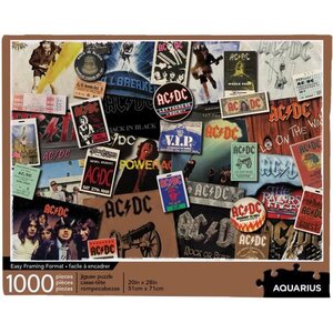 AQUARIUS Puzzle 1000 pieces AC / DC Albums - 65305