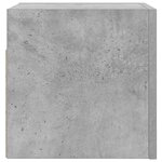 vidaXL Meubles TV muraux 2 Pièces Gris béton 30 5x30x30 cm