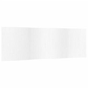 vidaXL Cloison de séparation blanc 165x600 cm bambou