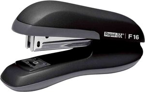 Agrafeuse F16  noir magasin à ouverture coulissante en plastique ABS résistant RAPID