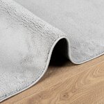 vidaXL Tapis OVIEDO à poils courts gris 200x280 cm