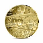 DC Comics - Monnaie de 5€ 1/2 g Or
