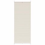 vidaXL Store plissé 90x200 cm Crème