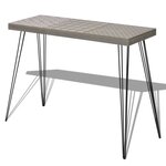 vidaXL Table console 90 x 30 x 71 5 cm Gris