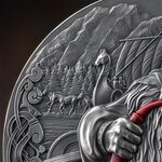 Pièce de monnaie en Argent 2000 Francs g 62.2 (2 oz) Millésime 2025 LEIF ERIKSSON