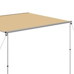 vidaXL Auvent de camping-car et caravane 3x3x2 15 m Beige
