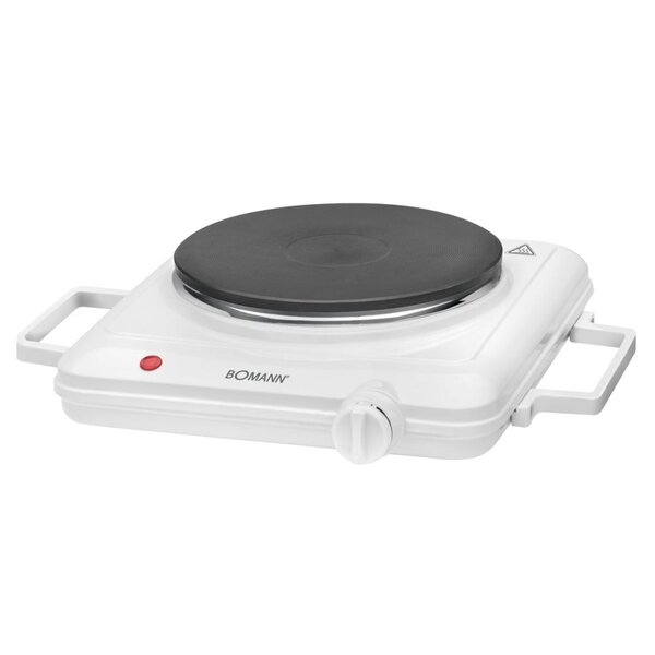 Bomann plaque de cuisson simple ekp 5027 cb 1500 w