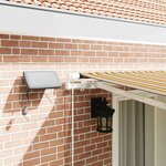 vidaXL Auvent Rétractable with 400 × 350 cm Multicolore