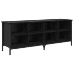 vidaXL Cabinet à chaussures avec étagère Chêne noir 131 x 35 x 50 cm
