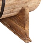 vidaXL Table basse Bois de manguier massif 88x50x40 cm