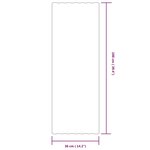 vidaXL Panneaux de toiture 12 Pièces Acier enduit de poudre Gris 100x36cm