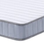vidaXL Matelas en mousse moyennement doux 90x190 cm