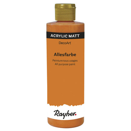 Peinture acrylique premium orange 235 ml