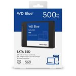 WD Blue™ - Disque SSD Interne - 3D Nand - 500Go - 2.5 (WDS500G2B0A)